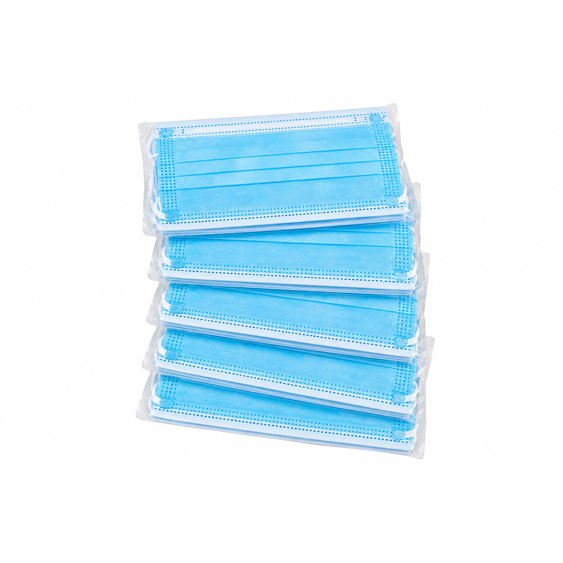 Boite de 50 masques Bleu Type IIR - 1 sachet de 50 masques