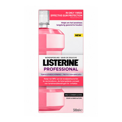 Listerine 500ML Professional Protection des Gencives - Sans alcool