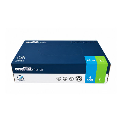 Gant Nitilre Bleu 4grs boite de 100 taille L | Vog Protect