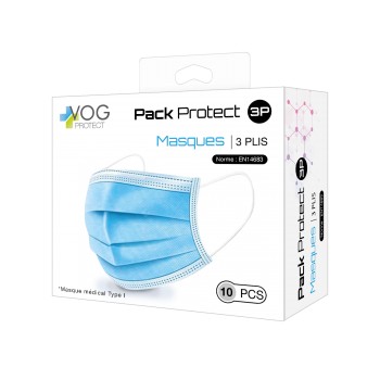 Pack de 10 masques de...