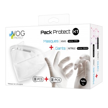 Pack de 3 masques FFP2 et 3...