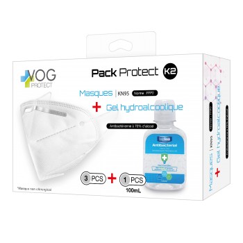 Pack de 3 masques FFP2 non...
