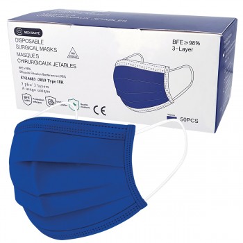Boite de 50 Masques Bleu...