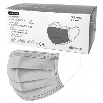 Boite de 50 Masques Gris...
