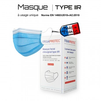 Boite de 50 Masques 3plis...