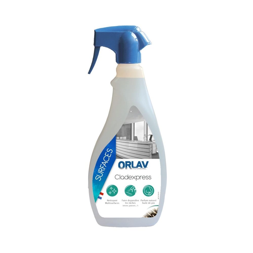 Nettoyant multi-surfaces CLADEXPRESS ORLAV® - Spray 750 ml