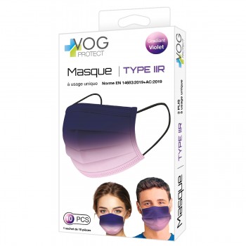 Boite de 10 Masques degradé...