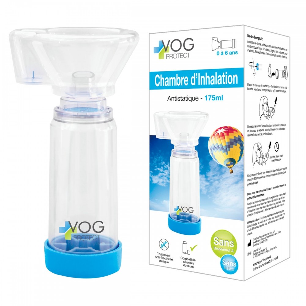 Chambre d'inhalation Vog Protect pour enfant de moins de 6 ans