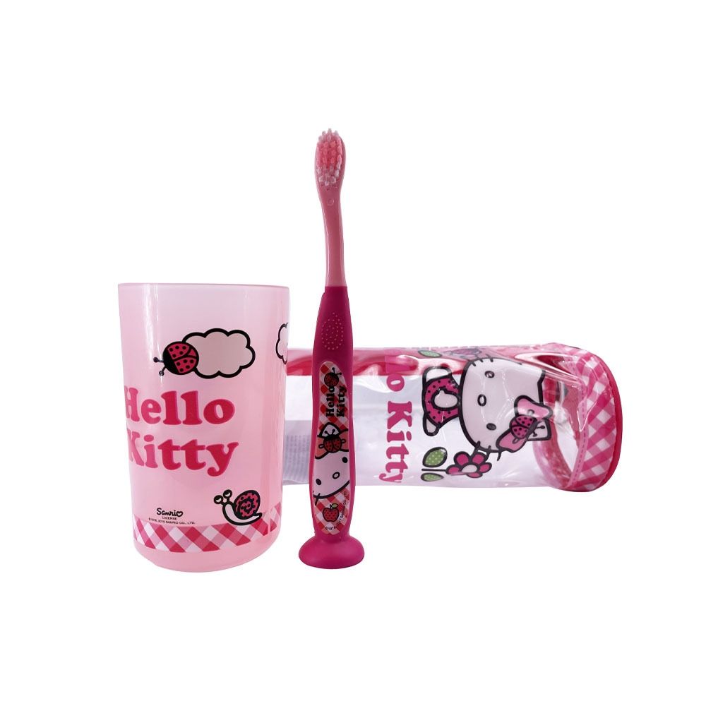 Tinokou - Trousse de toilette pour enfant Hello Kitty