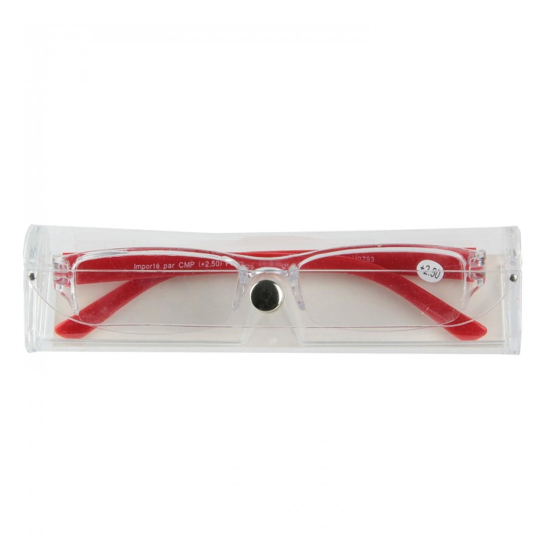 Presentoir de 25 lunettes de lectures en plastique - 2.5 - 3 - 3.5