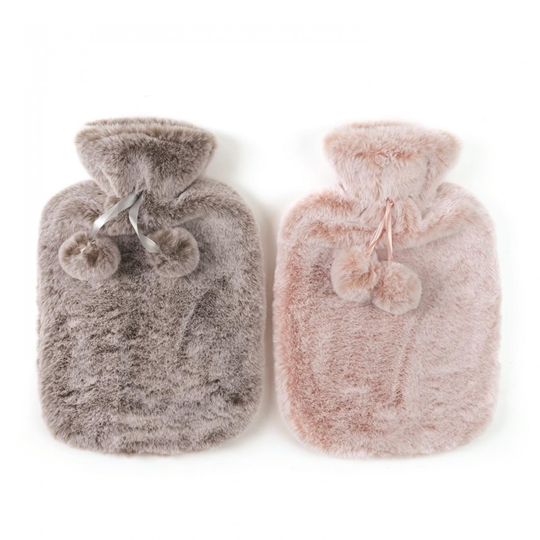 BOUILLOTTE FOURRURE 2L ROSE - colis 12