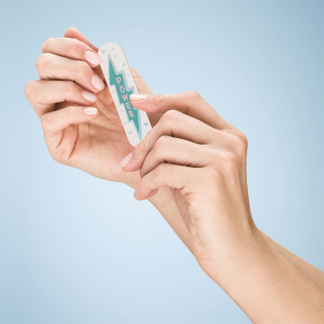 Présentoir de 24 lots de 3 limes à ongle