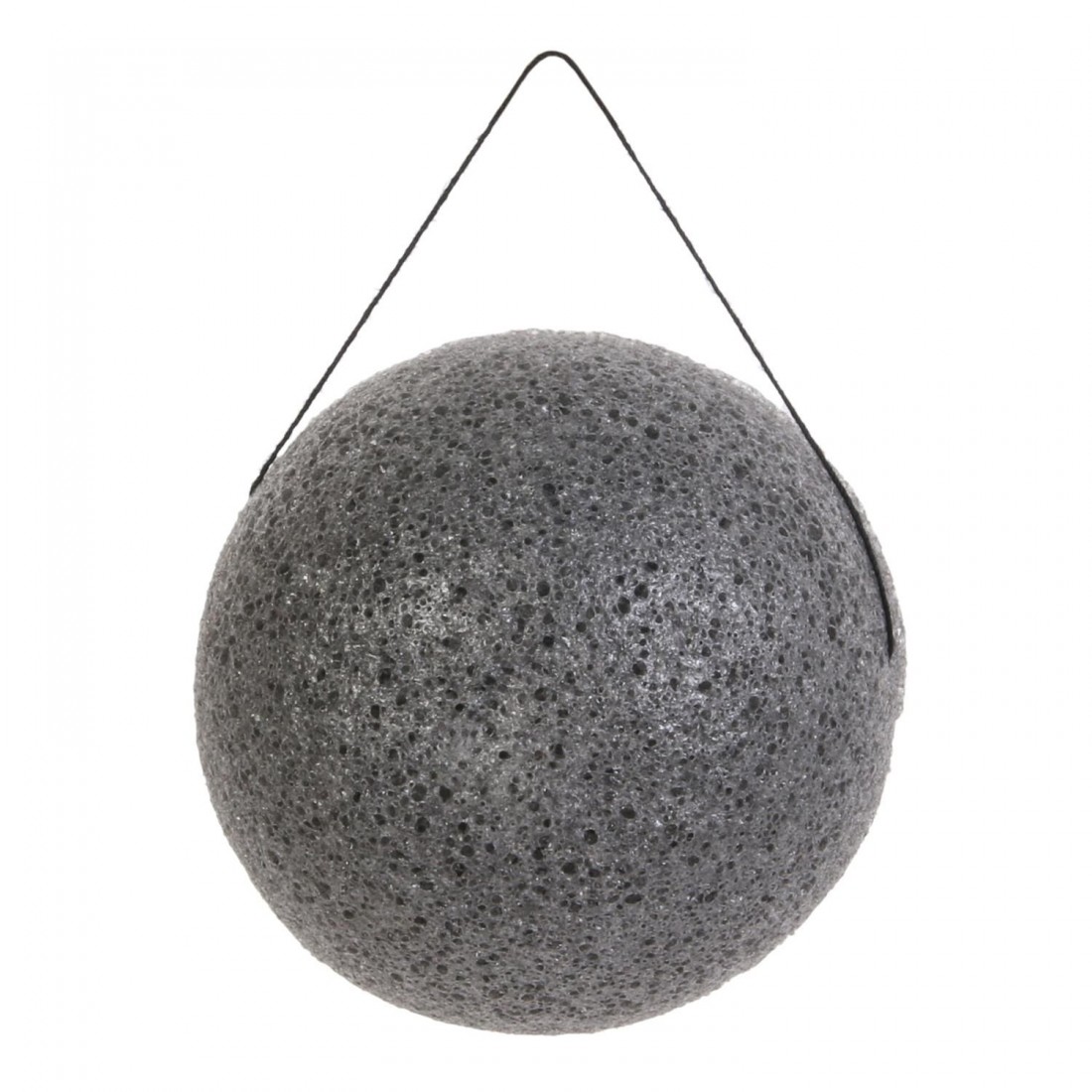 EPONGE KONJAC NOIRE TOUS TYPES DE PEAUX  - Colis 24