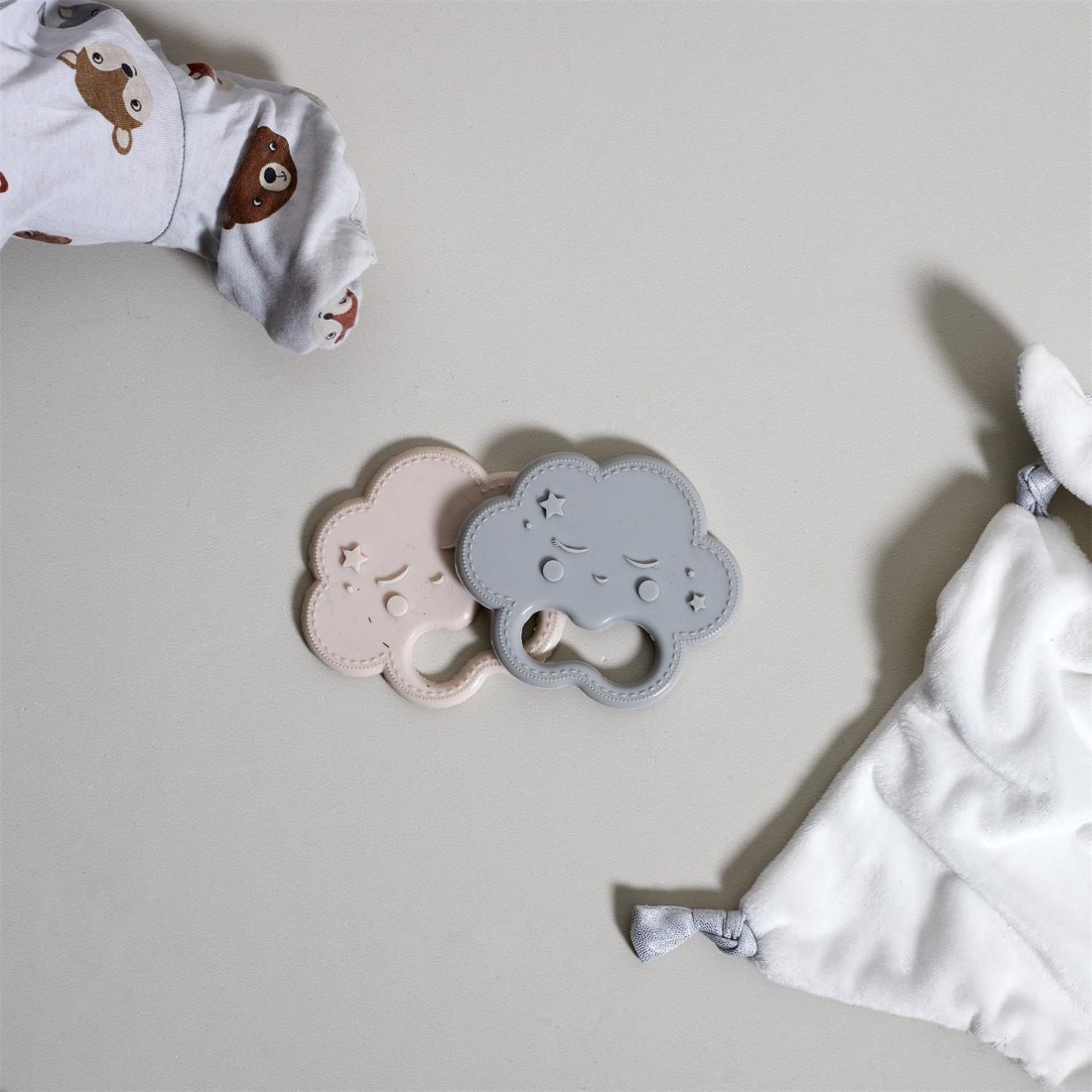 ANNEAU DE DENTITION pour bébé forme nuage