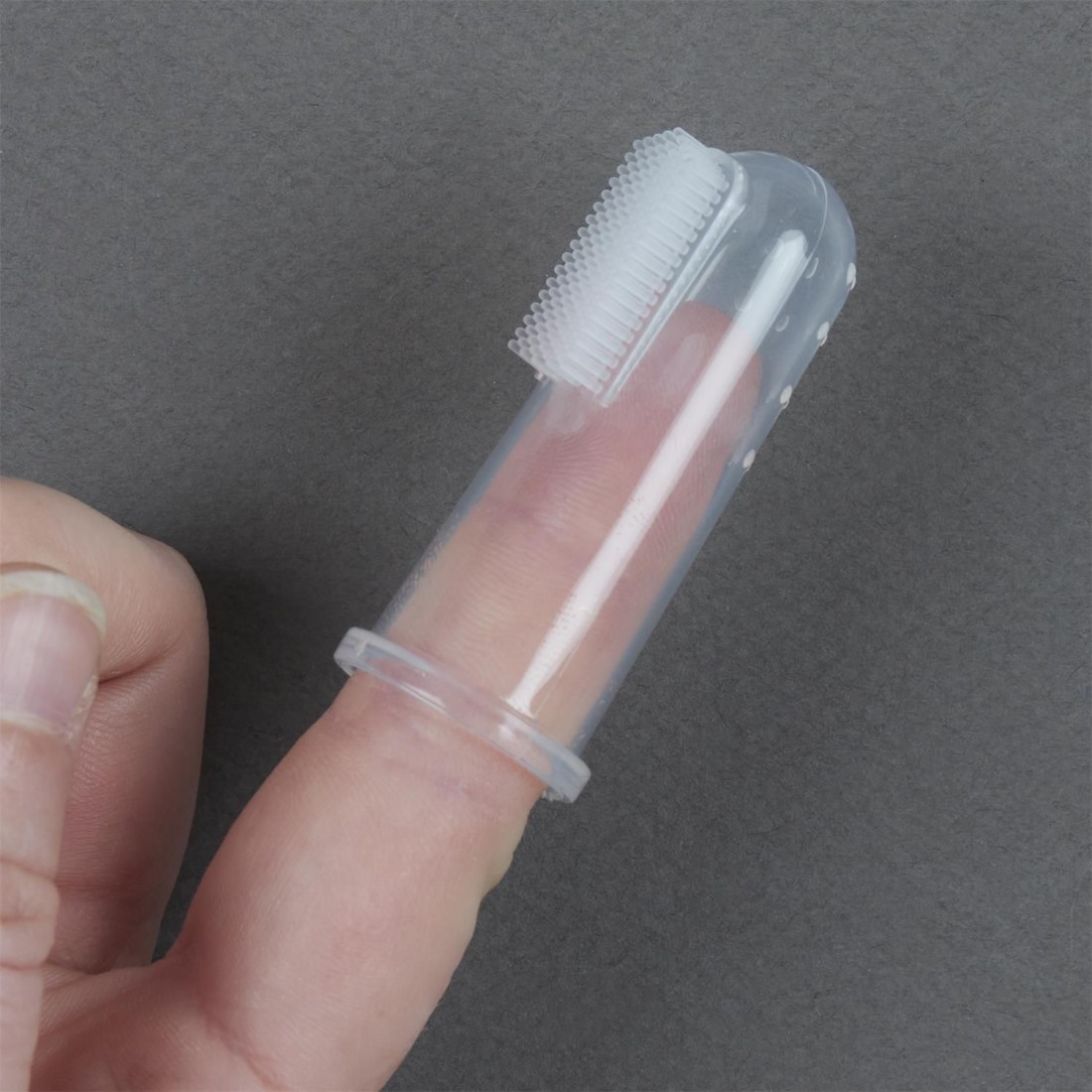 Brosse à dent en silicone pour bébé