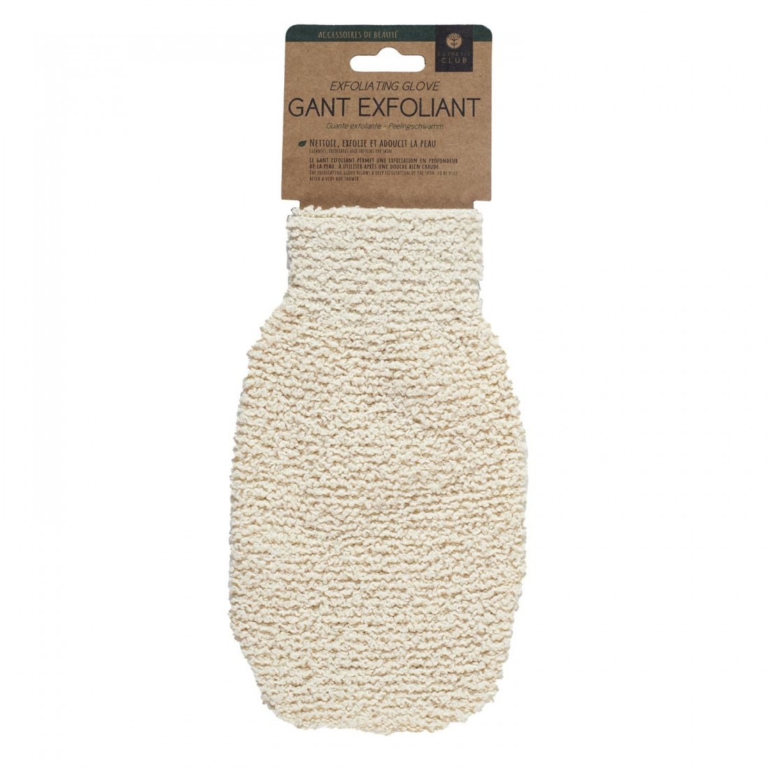 Gant exfoliant en jute - CRT 24