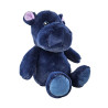 Bouillotte peluche dehoussable 25cm + sachet lavande - HIPPOPOTAME