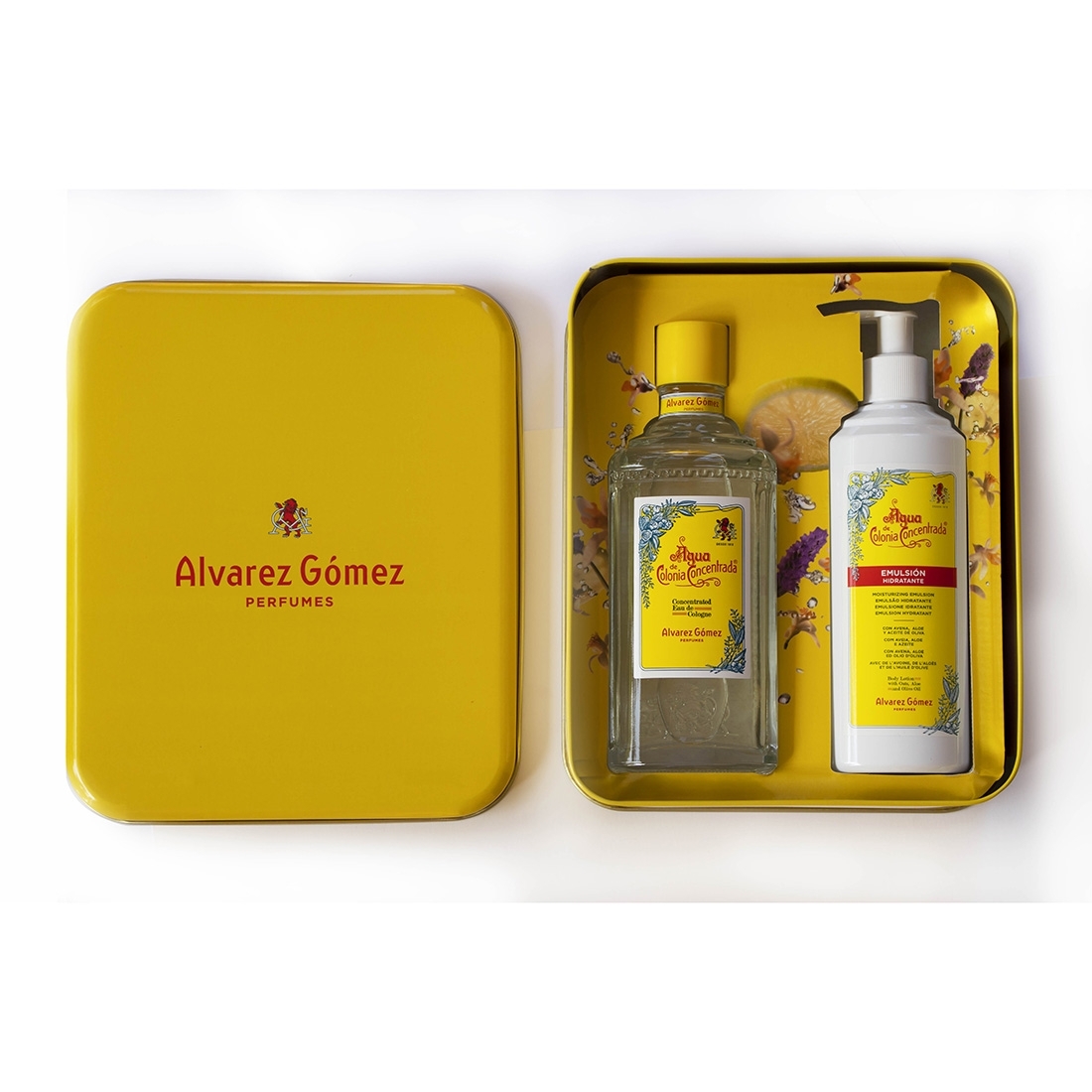Coffret eau de cologne 300ml + lait corps 290ml