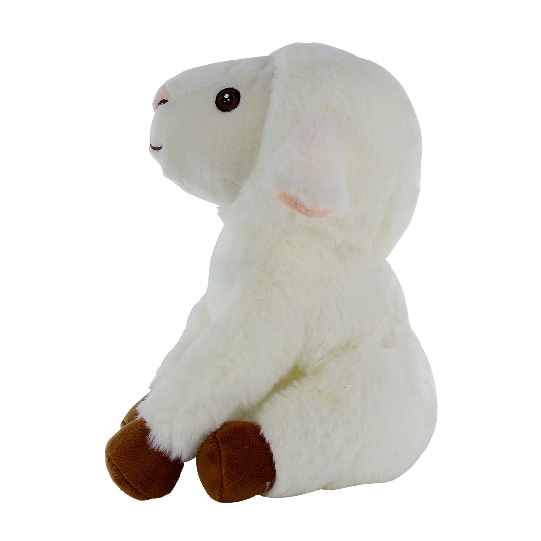 Bouillotte peluche dehoussable 25cm + sachet lavande - MOUTON