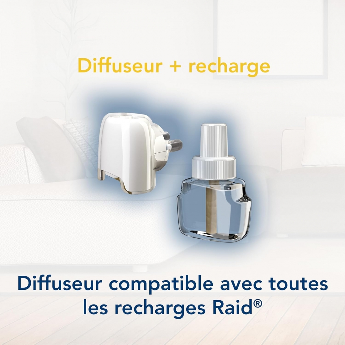 Prise Anti-Moustique Raid pack de  3 