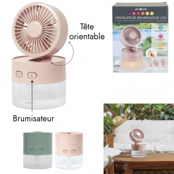 Ventilateur Brumisateur USB...