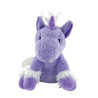 Bouillotte peluche dehoussable 25cm + sachet lavande - LICORNE