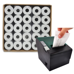 LOT DE 50 ROULEAUX CAISSE...