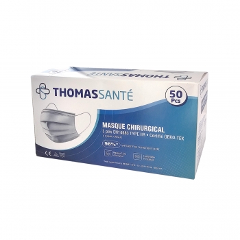 Boite de 50 Masques 3 PLIS...