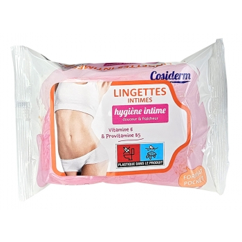 Lingette hygiène intime -...
