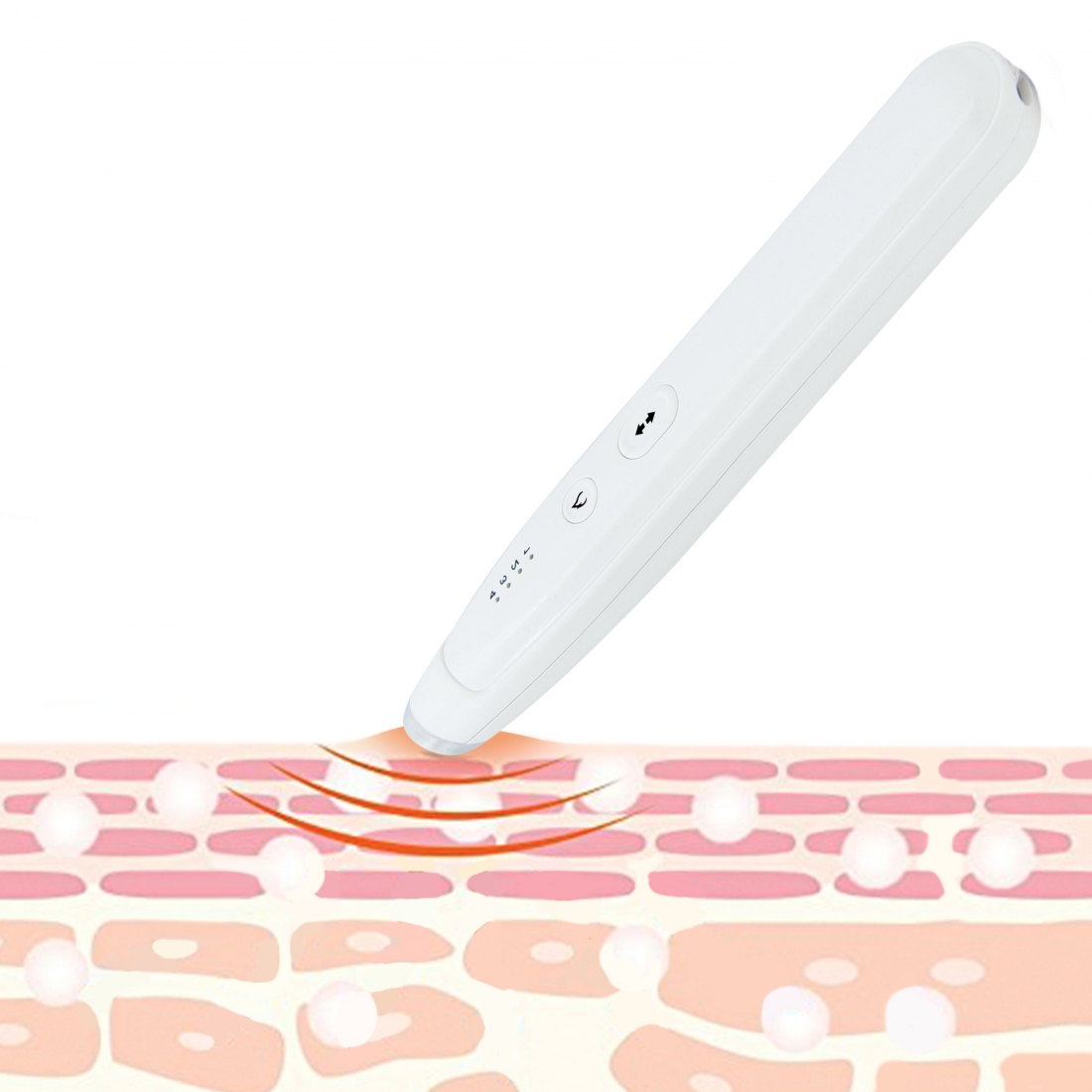 stylo apaisant piqure d'insectes rechargeable - blanc