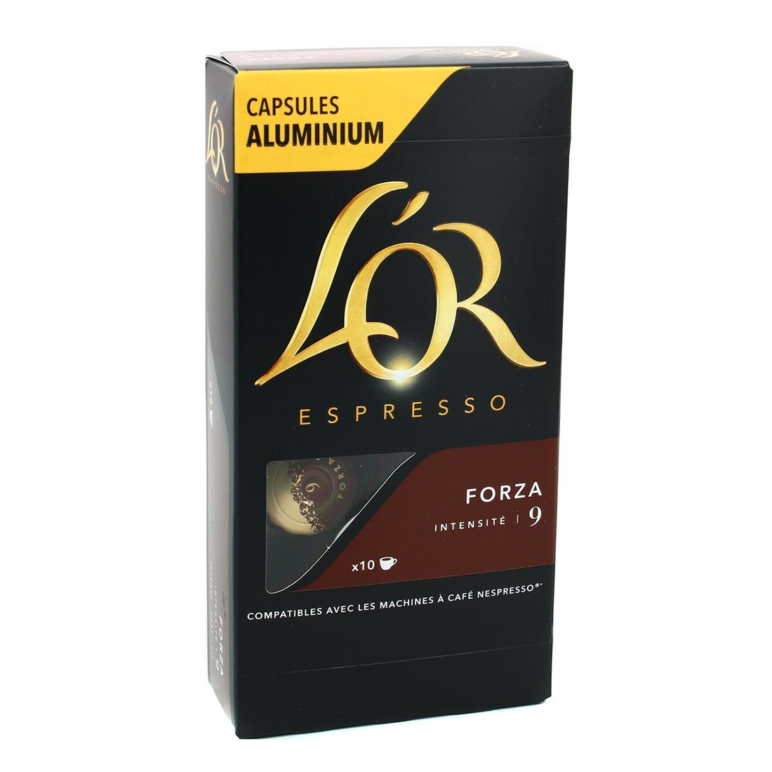 Capsule l'or expresso Forza X10