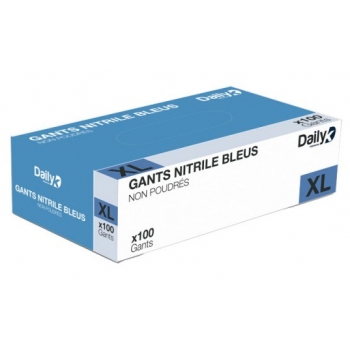 Gant Nitrile Bleu 4grs...