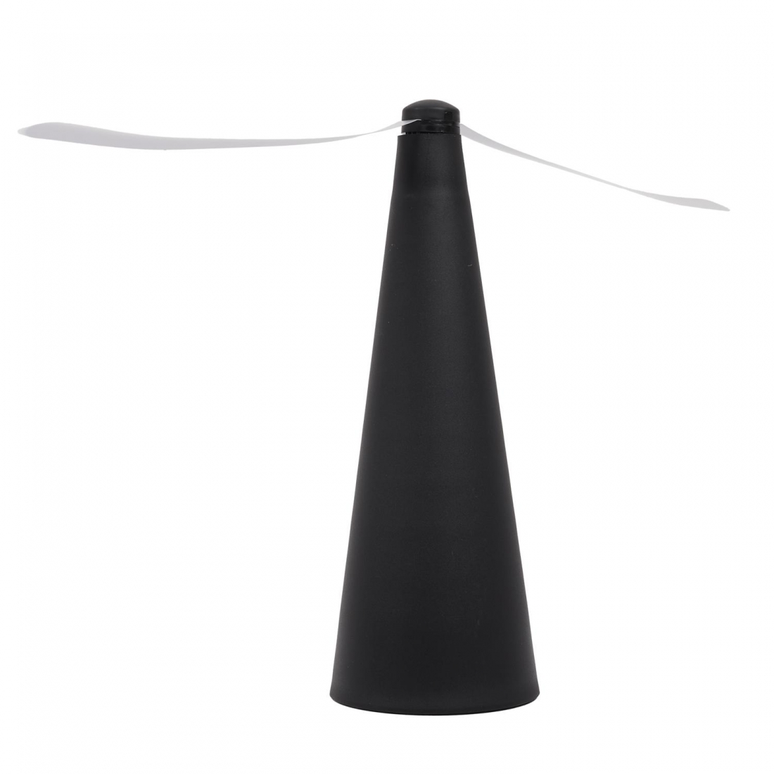 ventilateur anti mouche à pile - noir