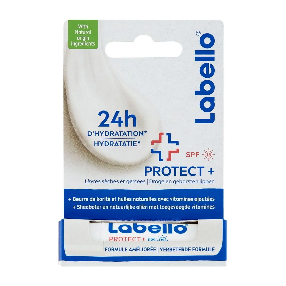 LABELLO Stick Lèvres Protect+ - 4.8gr - Vendu par lot de 24