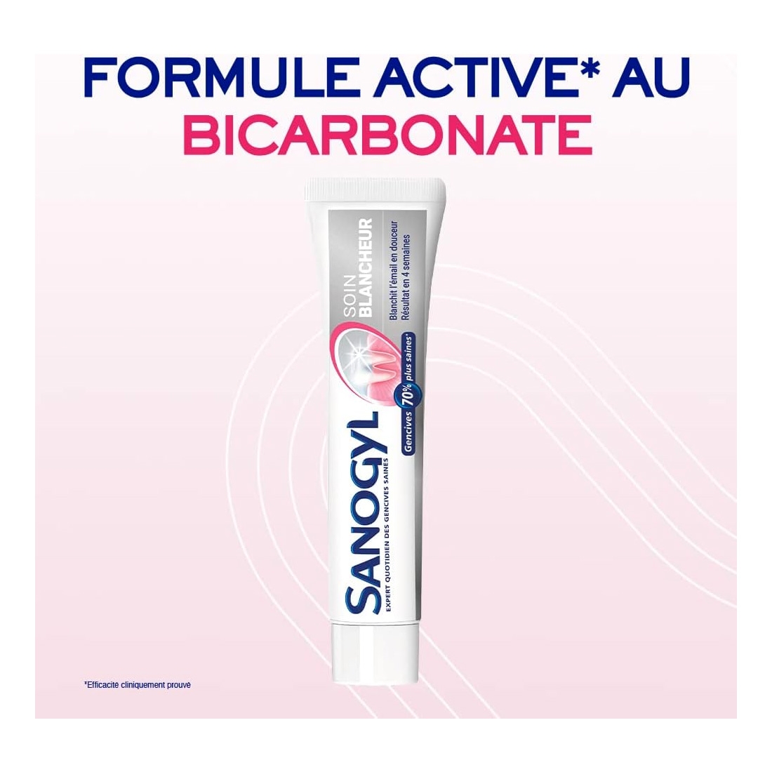Dentifrice Sanogyl 75ml soin blancheur