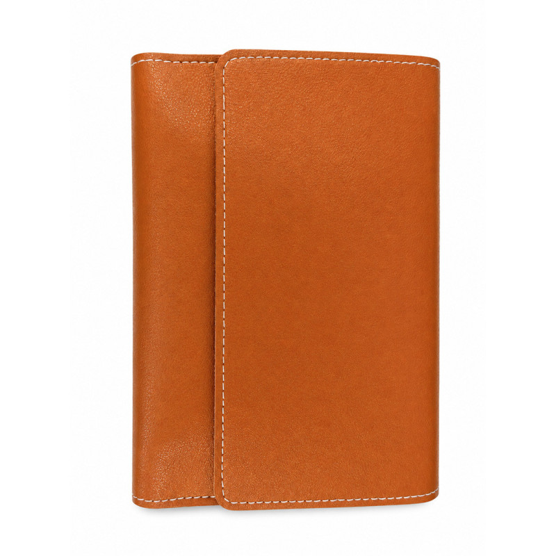 PILULIER / SEMAINIER AVEC SACOCHE DE RANGEMENT MARRON