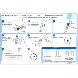 Autotest unitaire H.Pylori  All test - voie Fecal
