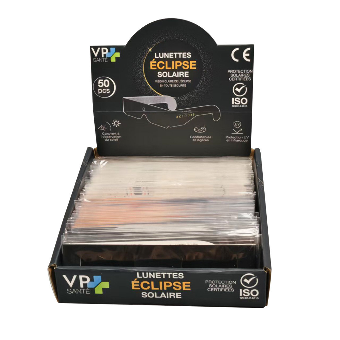 Presentoir de 50 paire de lunette Eclipse