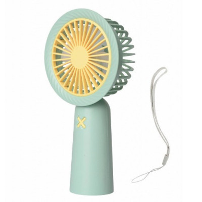 Mini ventilateur rechargeable 250mah yh0047 - vert