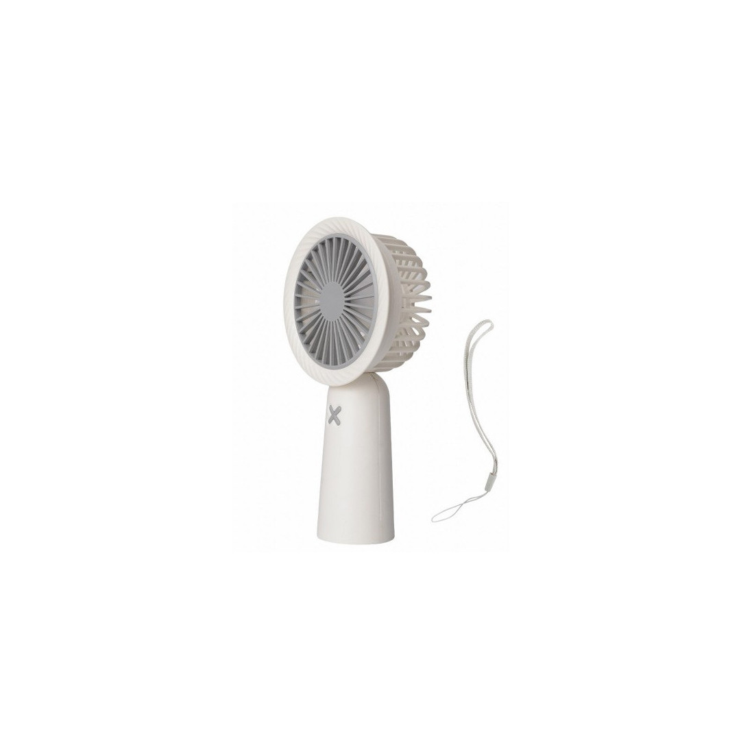 Mini ventilateur rechargeable 250mah YH0047 - blanc