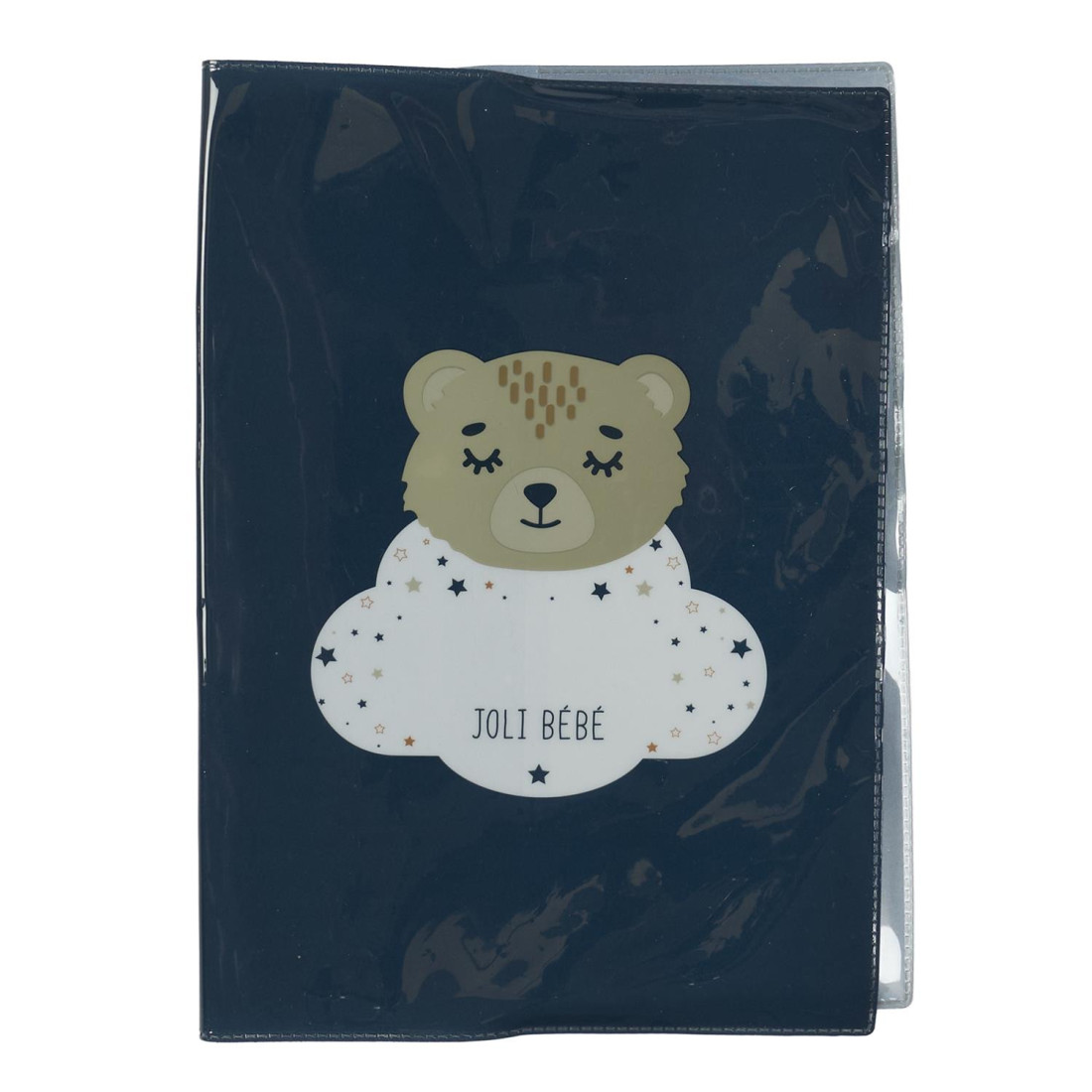 PROTEGE CARNET DE SANTE -2 couleurs - Rose et bleu