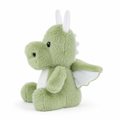 Bouillotte peluche dehoussable 25cm + sachet - DRAGON