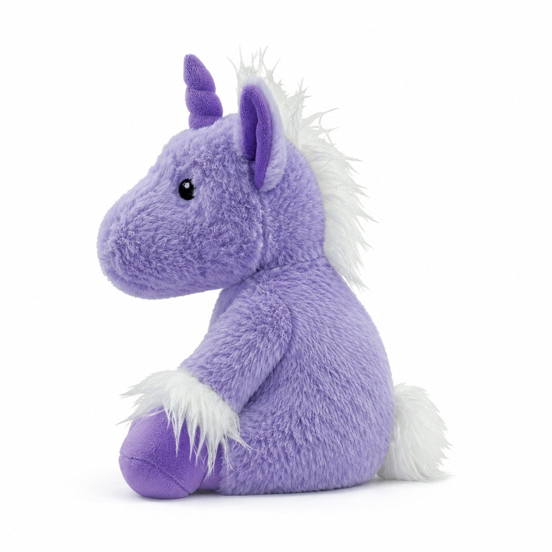 Bouillotte peluche dehoussable 25cm + sachet - LICORNE