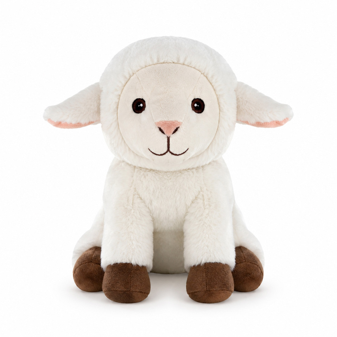 Bouillotte peluche dehoussable 25cm + sachet lavande - MOUTON