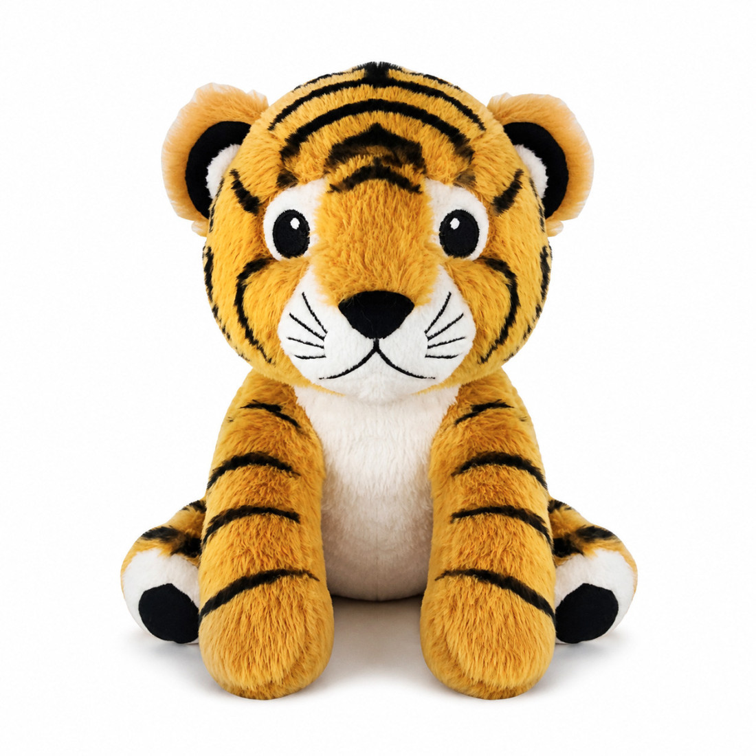 Bouillotte peluche dehoussable 25cm + sachet lavande - TIGRE