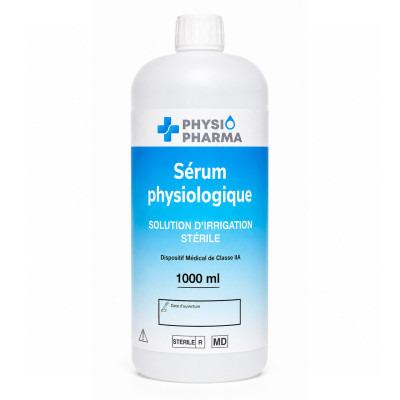 Serum physiologique PhysioPharma Sterile Flacon 1000ml