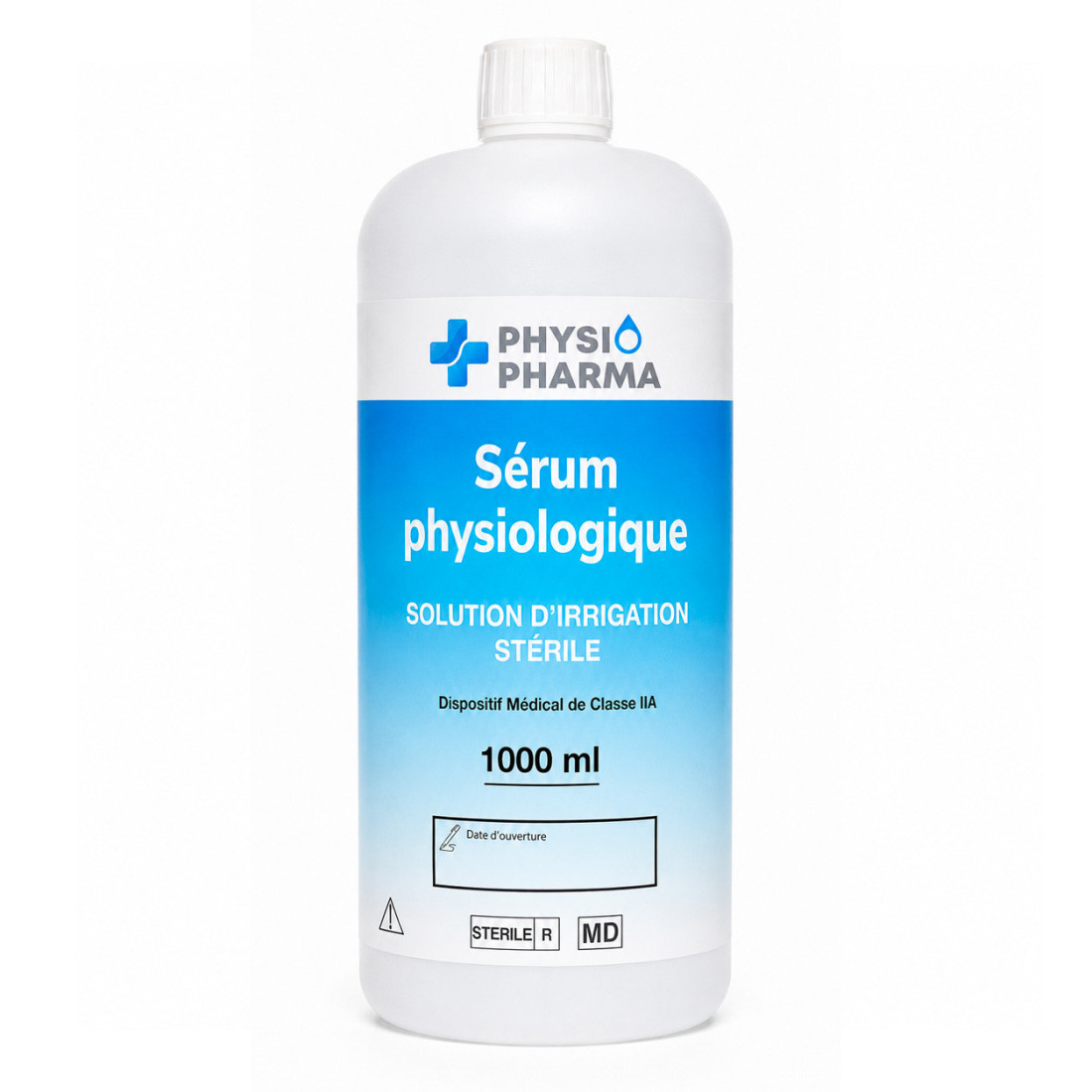 Sérum physiologique PhysioPharma Stérile Flacon 1000ml