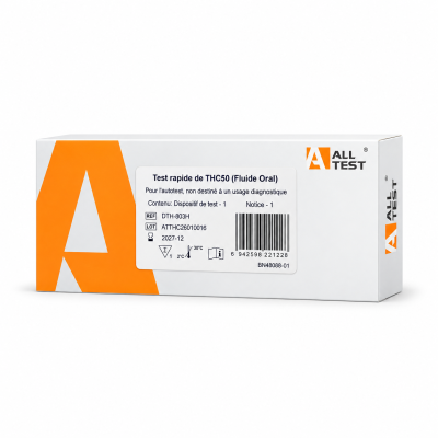 Autotest unitaire All test - voie oral - détection THC