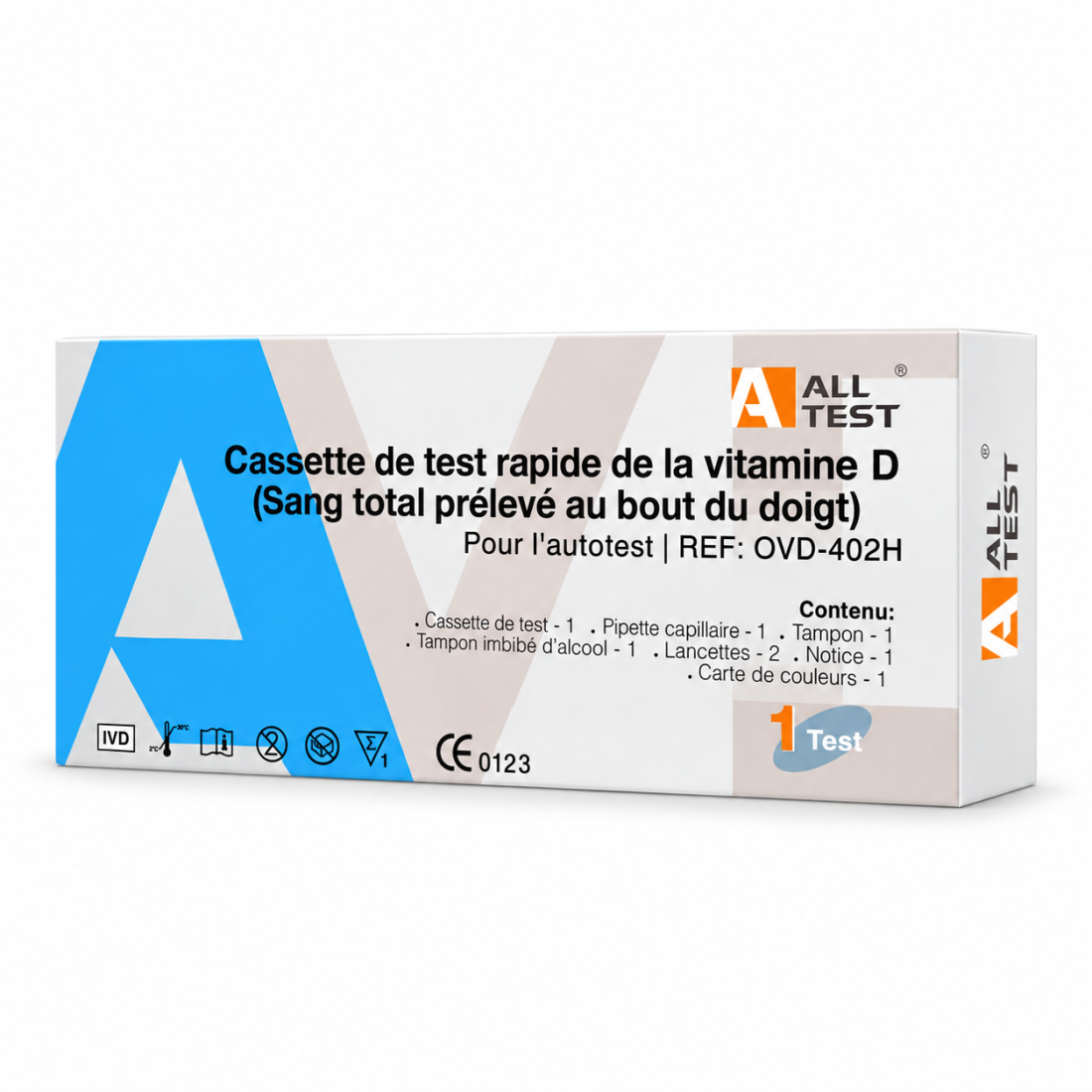 Autotest unitaire All test - sang - détection carence