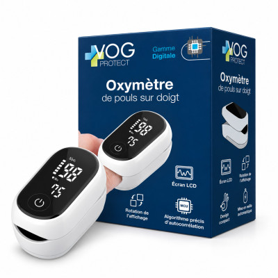 Oxymètre de pouls sur doigt | Vog Protect